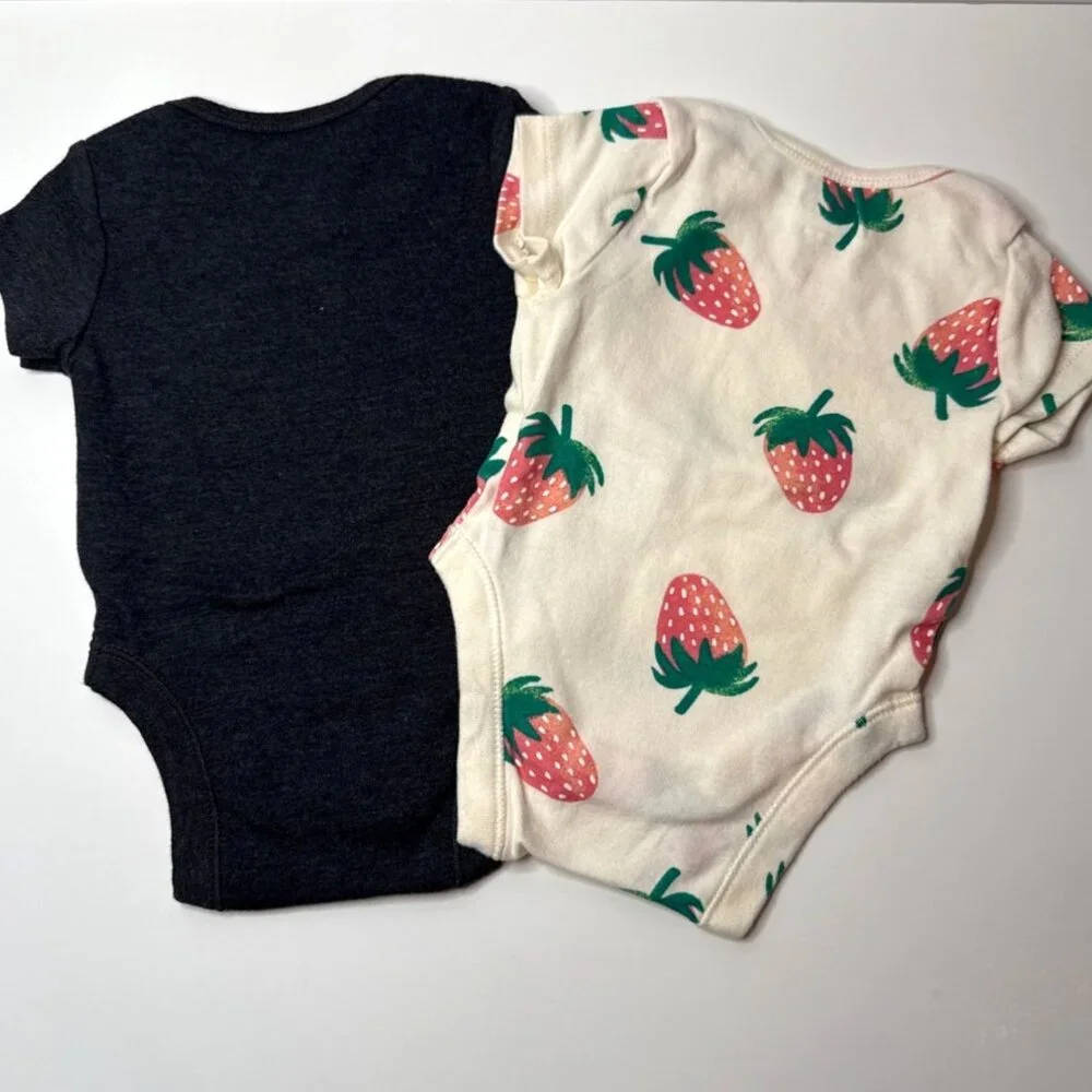 Old Navy Baby Girls Bodysuit Bundle 0-3 M‎ Lot of 4